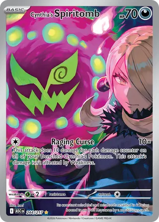 Cynthia's Spiritomb (Ascended Heroes 244/217)